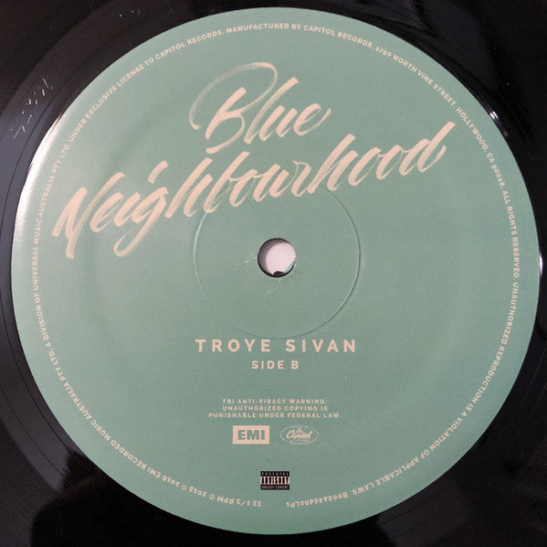 Troye Sivan : Blue Neighbourhood (2xLP, Album)