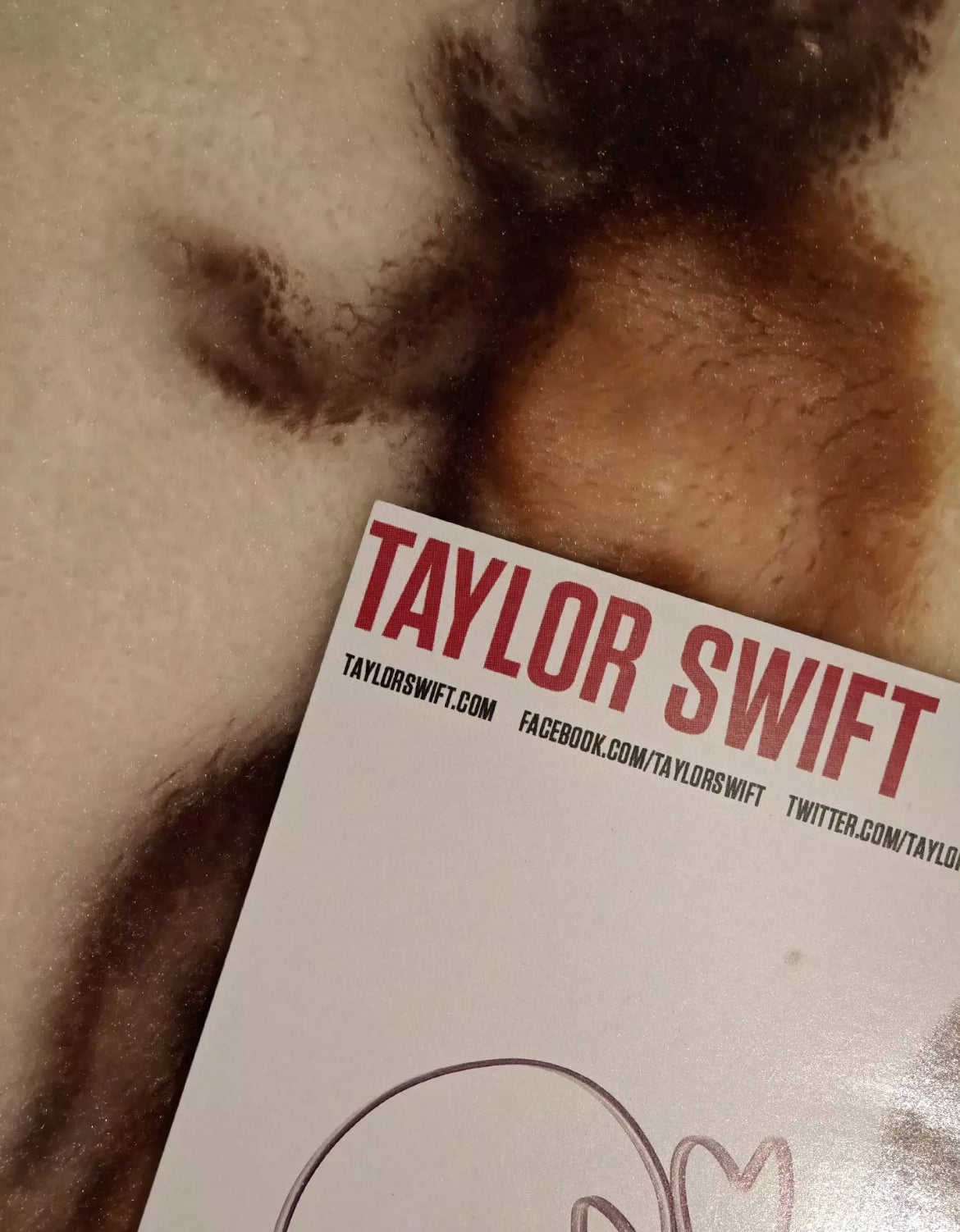 Taylor Swift - Red Era Signed Poster 泰勒·斯威夫特《Red》時期簽名海報