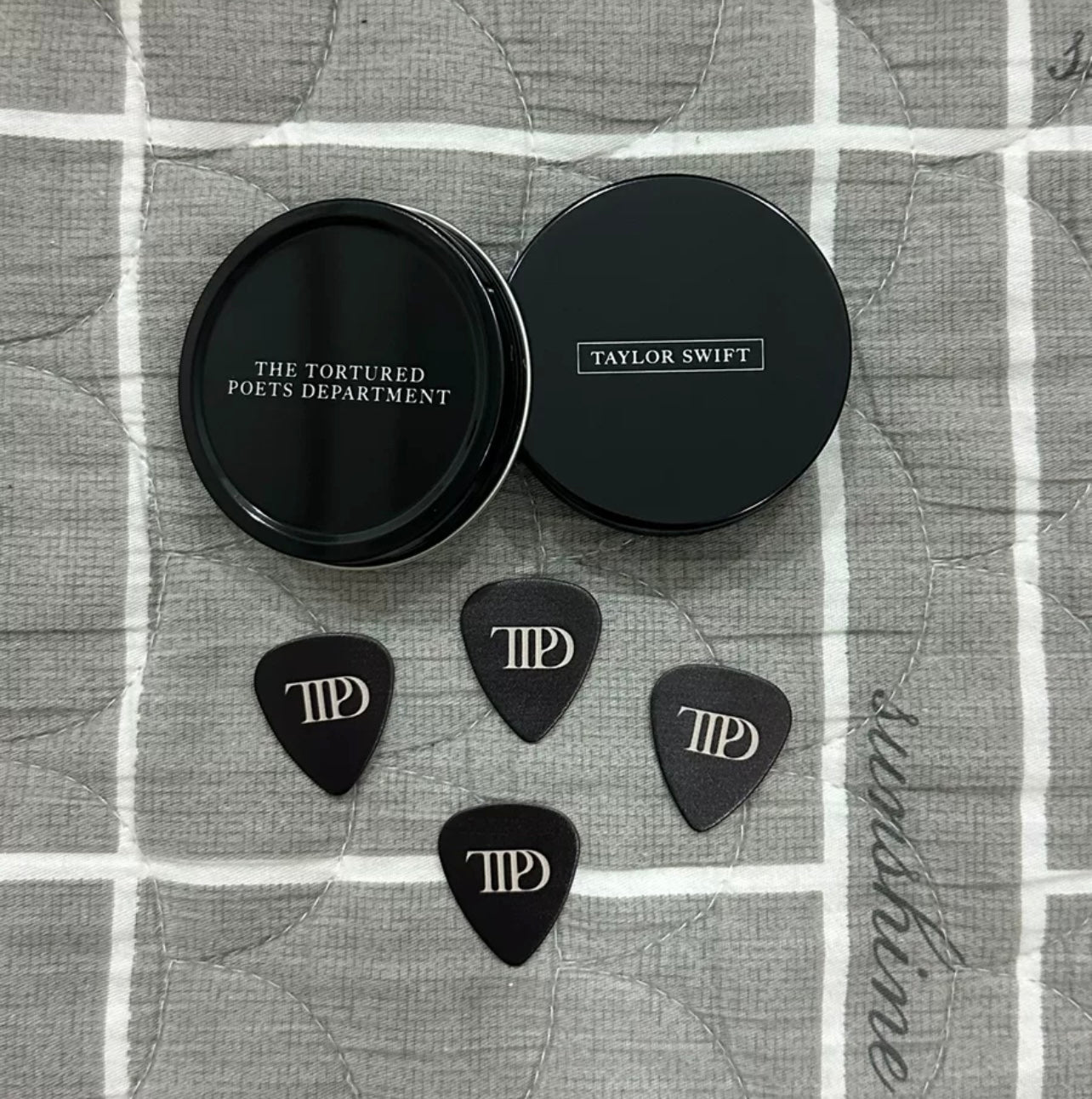 The Tortured Poets Department Guitar Picks 泰勒斯威夫特 零零 TTPD 撥片套裝