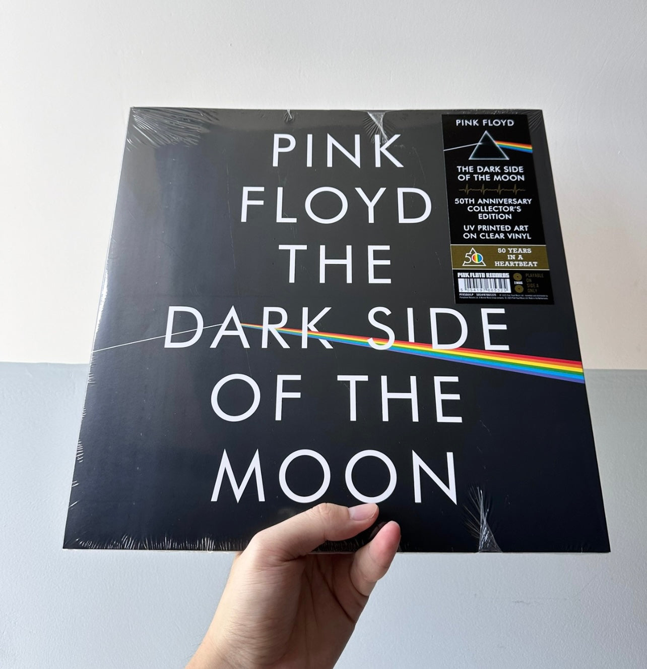 Pink Floyd – The Dark Side of the Moon (50th Anniversary, Limited Edition, Clear Vinyl, 2LP)