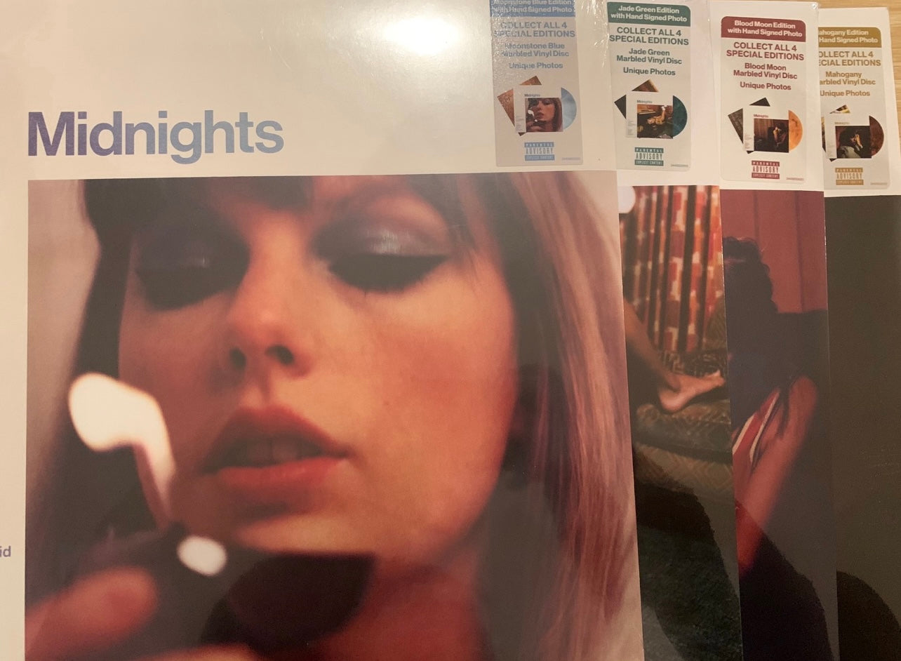 Taylor Swift - Midnights Autographed Vinyl Set