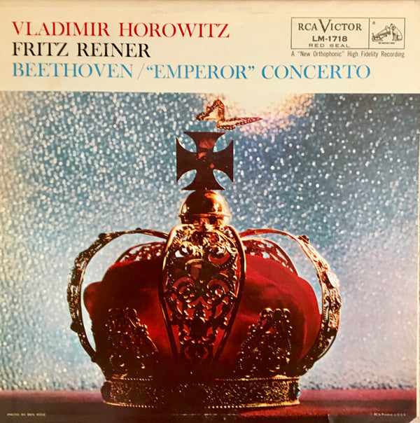 Beethoven*, Vladimir Horowitz, Fritz Reiner, RCA Victor Symphony Orchestra : "Emperor" Concerto (LP, Mono, RE)