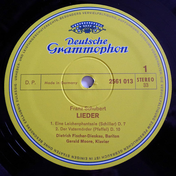 Franz Schubert, Dietrich Fischer-Dieskau, Gerald Moore : Lieder Volume 2 (13xLP + Box)