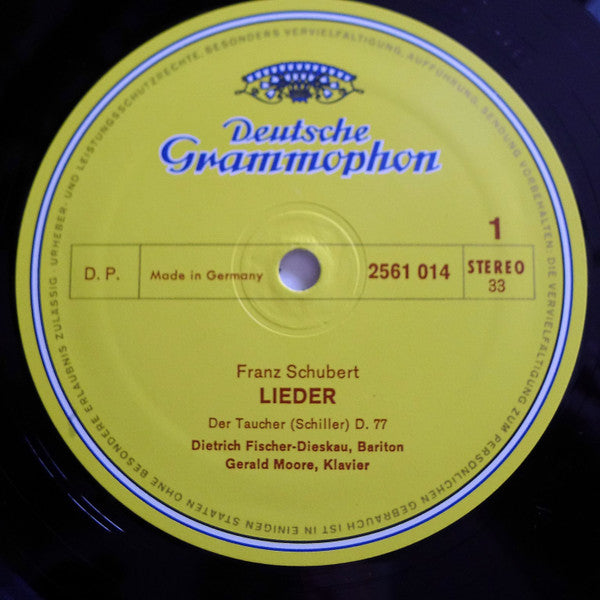 Franz Schubert, Dietrich Fischer-Dieskau, Gerald Moore : Lieder Volume 2 (13xLP + Box)