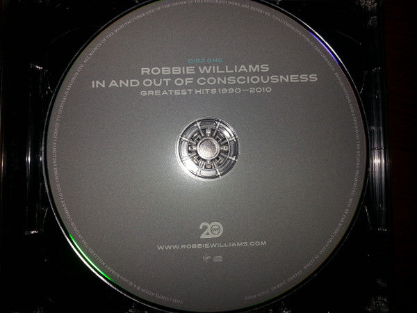 Robbie Williams : In And Out Of Consciousness - Greatest Hits 1990 - 2010 (2xCD, Comp)