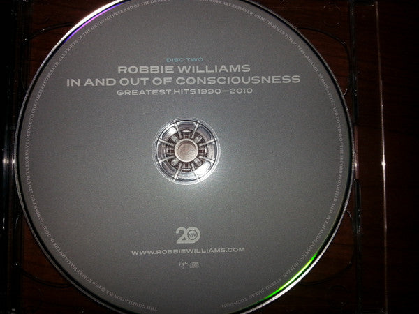 Robbie Williams : In And Out Of Consciousness - Greatest Hits 1990 - 2010 (2xCD, Comp)