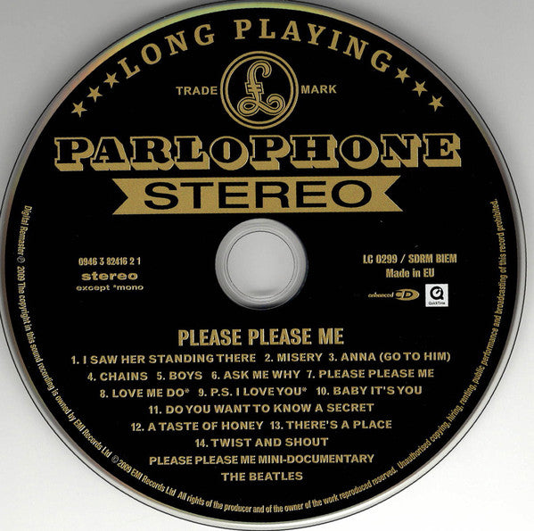 The Beatles : Please Please Me (CD, Album, Enh, RM, RP)