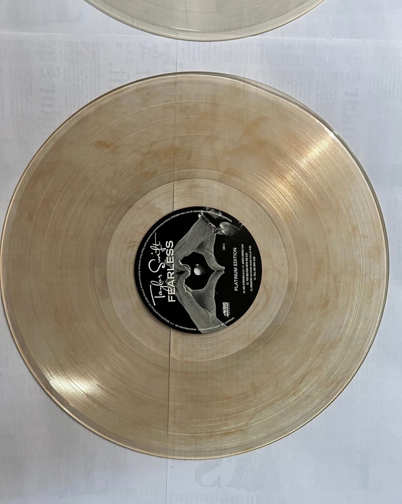 Taylor Swift – Fearless (Gold Transparent Vinyl, European Edition)