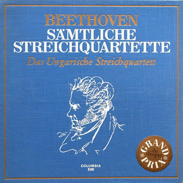 Ludwig van Beethoven, The Hungarian Quartet : Sämtliche Streichquartette = Complete String Quartets (10xLP, Ltd + Box)