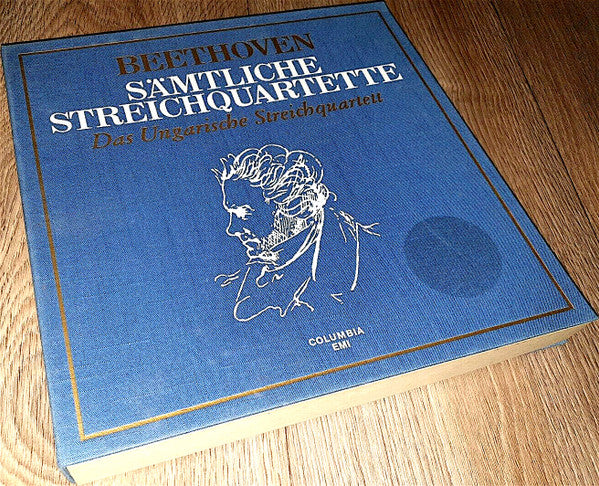 Ludwig van Beethoven, The Hungarian Quartet : Sämtliche Streichquartette = Complete String Quartets (10xLP, Ltd + Box)