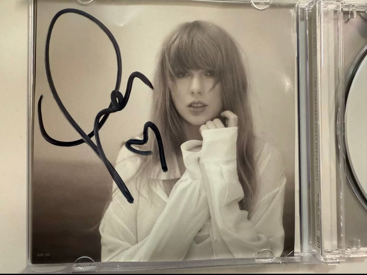 Taylor Swift - The Tortured Poets Department CD (Signed)