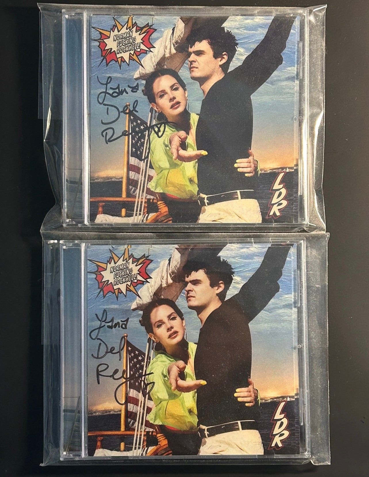 Lana Del Rey – Norman Fing Rockwell Signed CD (Price per CD)