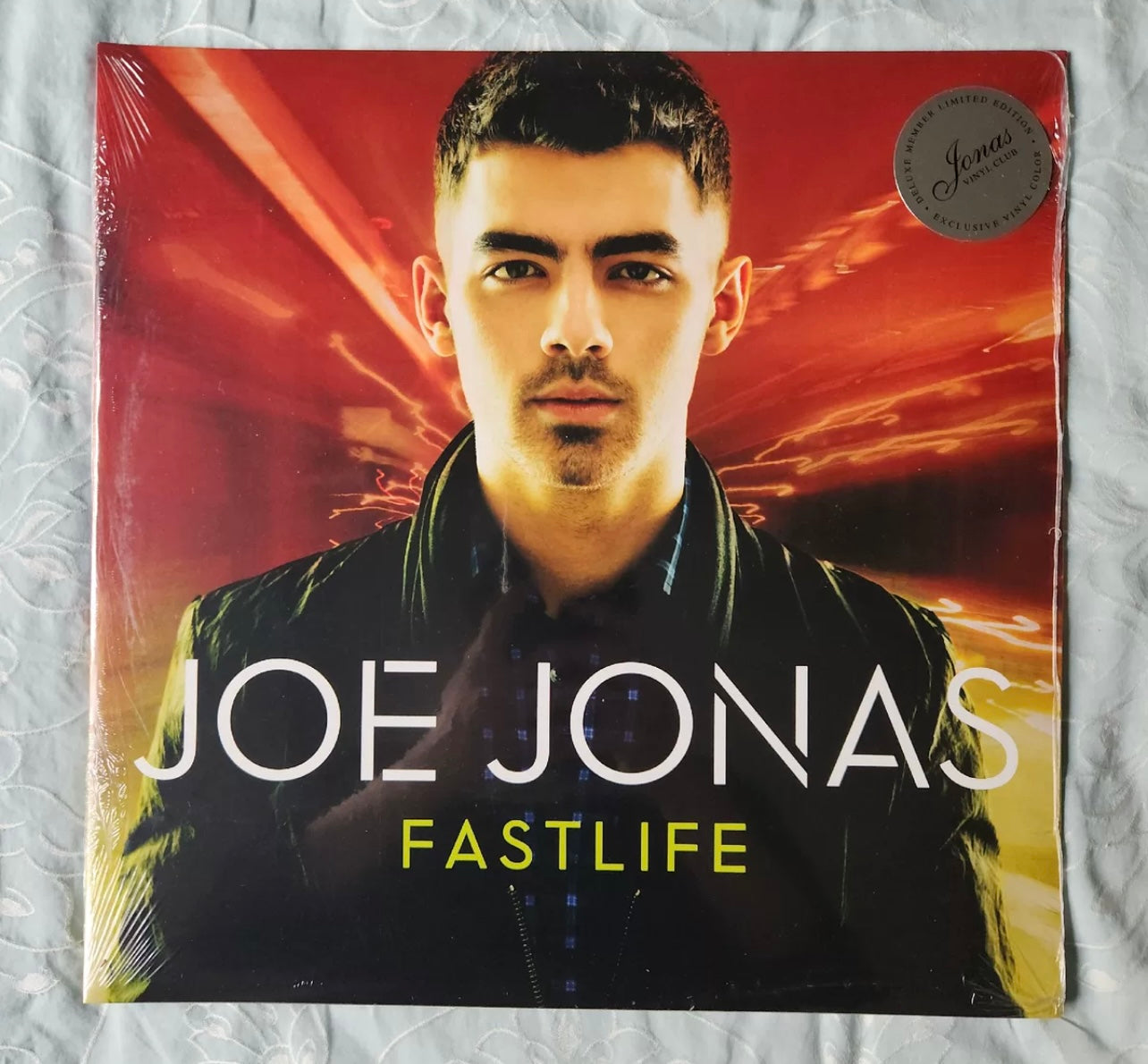 Joe Jonas – Fastlife (Limited Edition Orange Colored Vinyl LP)