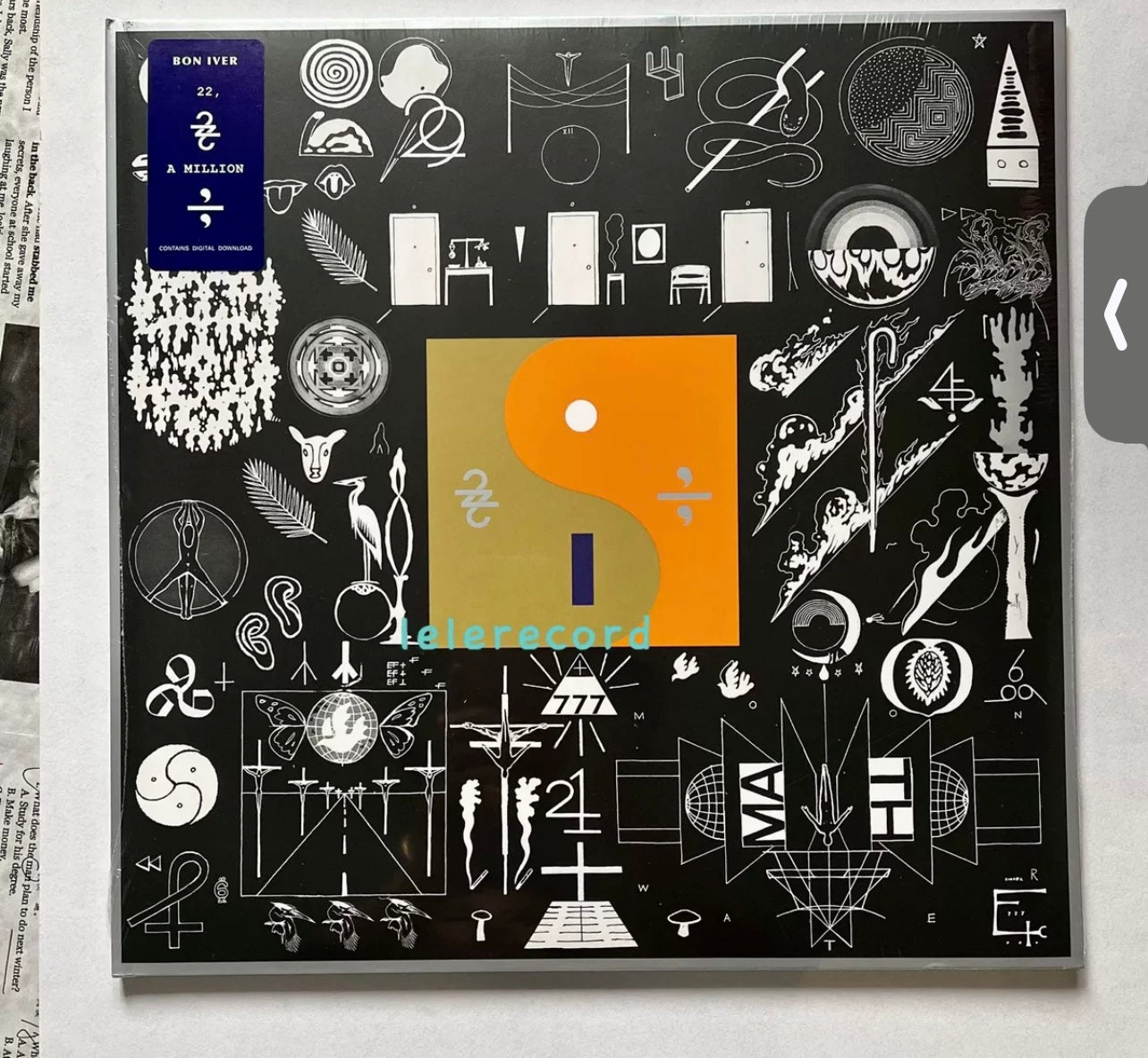 Bon Iver – 22, A Million 黑膠唱片 LP