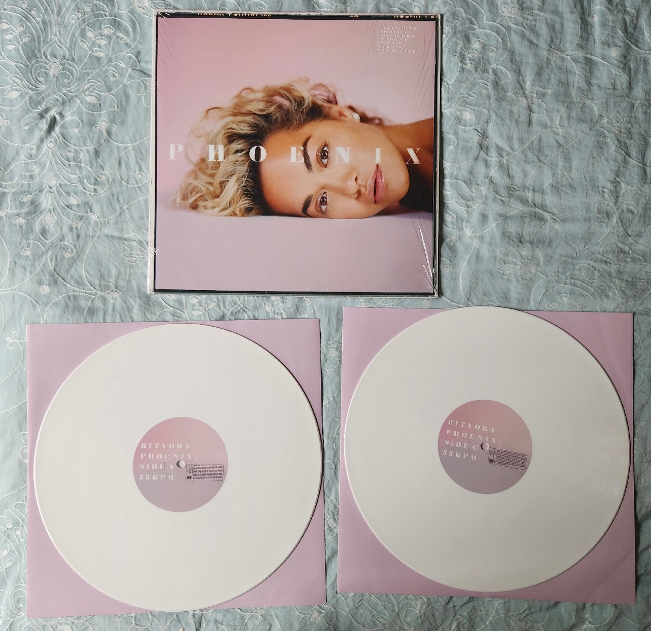 Rita Ora – Phoenix (Limited White Edition) Black Vinyl LP