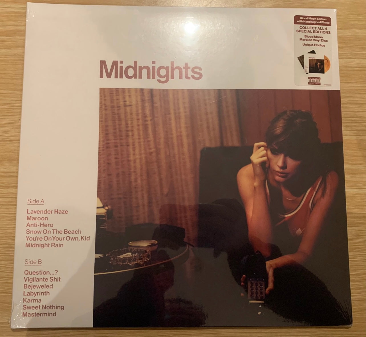 Taylor Swift - Midnights Autographed Vinyl Set