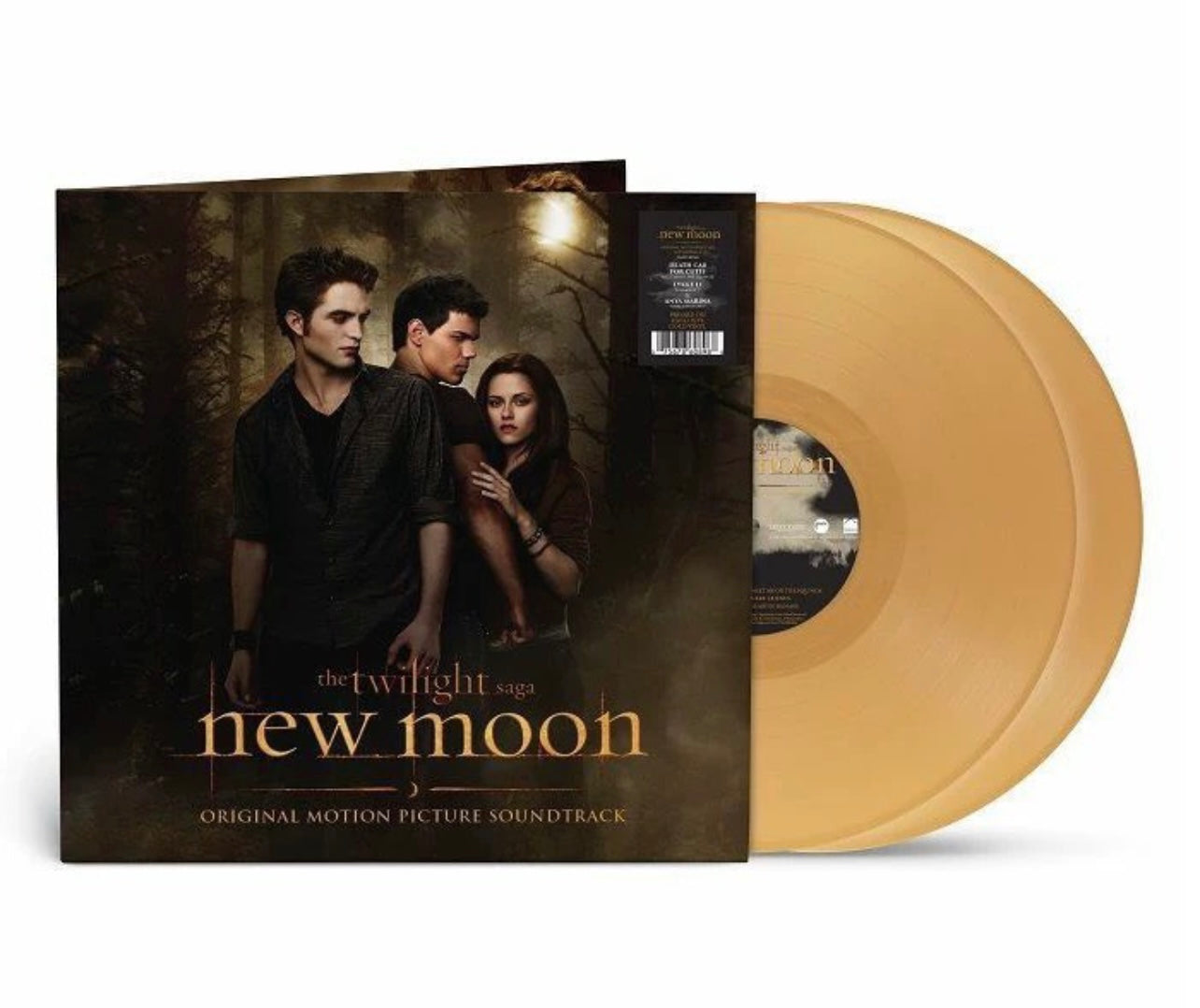 The Twilight Saga: New Moon Soundtrack Gold Vinyl 2LP 《暮光之城：新月》電影原聲帶金膠雙黑膠唱片