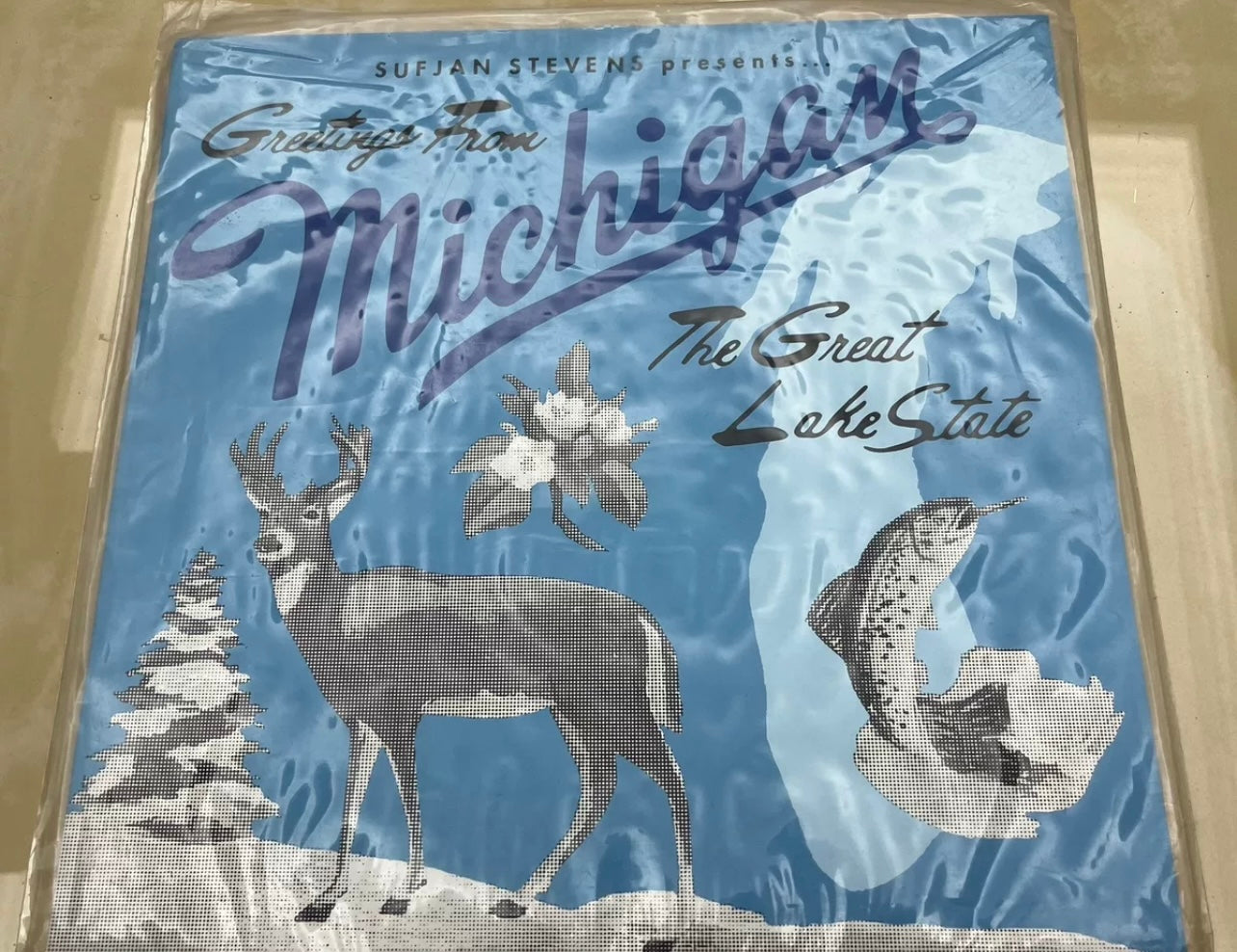 Sufjan Stevens - Greetings From Michigan (The Great Lake State) (2xLP, Album, Ltd, RE, Blu)