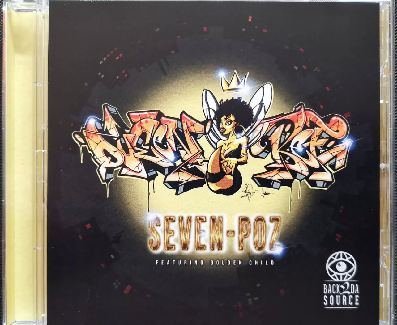 Golden Child (9) Featuring Seven-Poz - Queen Bee (CD, Maxi, Ltd, RE)