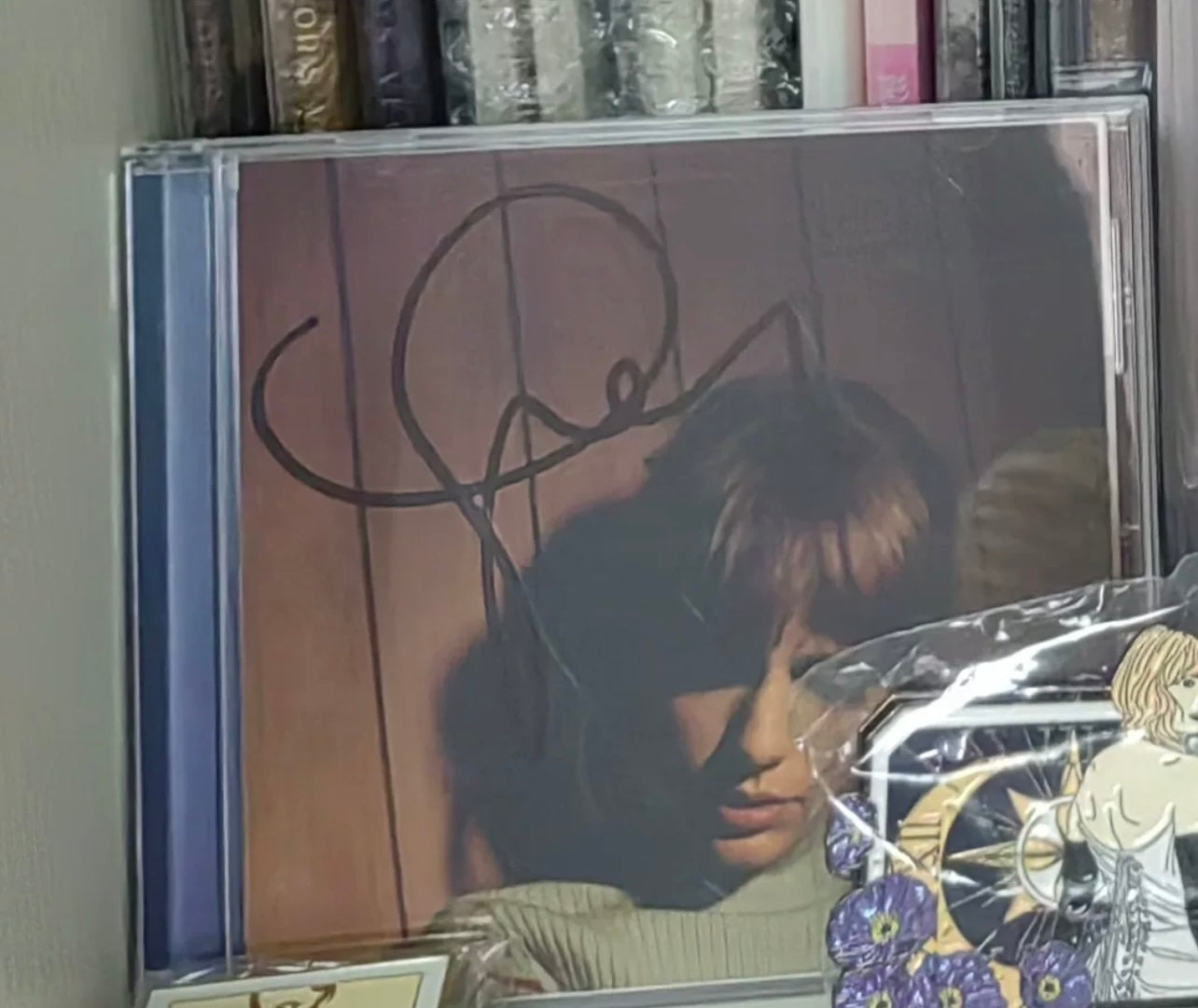 Taylor Swift Folklore Signed CD - Midnight Blue Edition