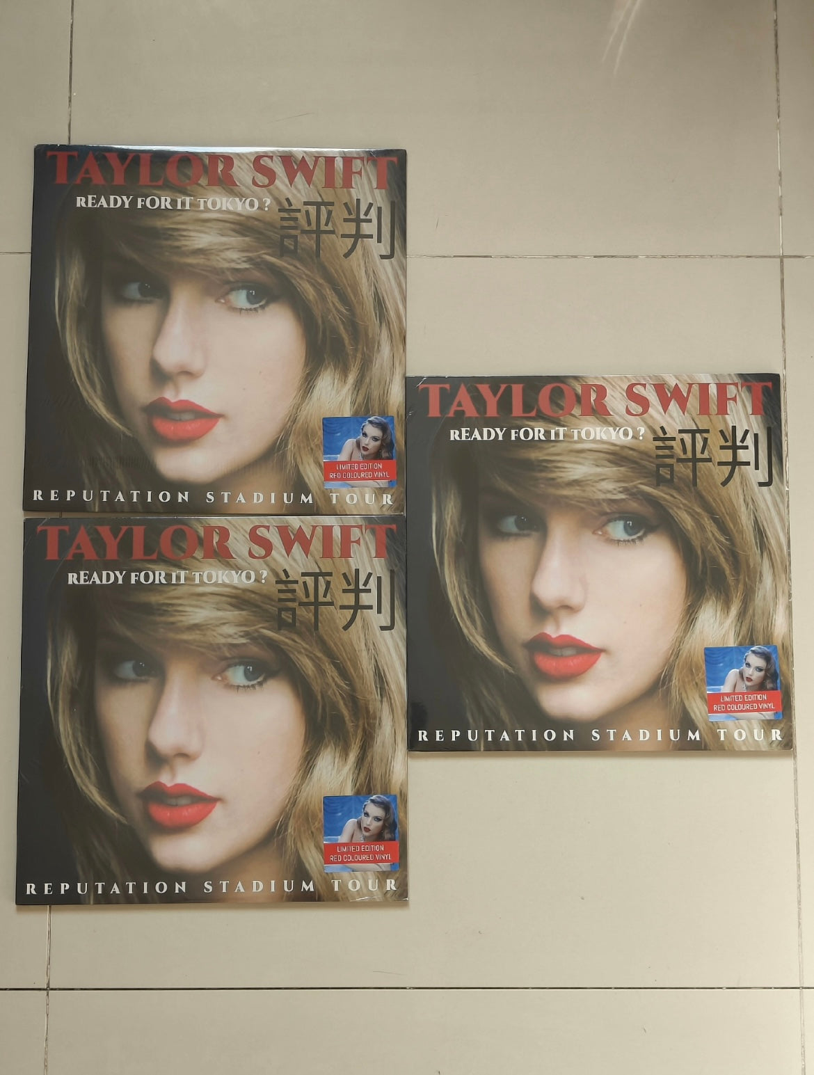 Taylor Swift – Reputation Live Bootleg Limited Red/Black Vinyl