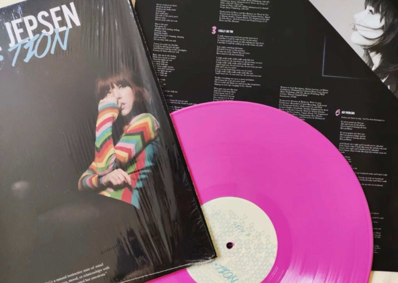 Carly Rae Jepsen - E•MO•TION (LP, Album, Ltd, RE, Pin)