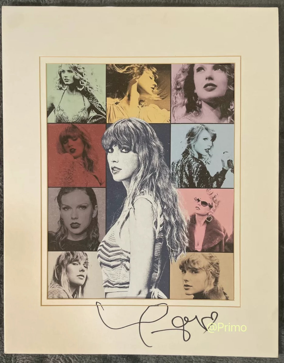 Taylor Swift The Eras Tour Signed Poster

泰勒斯威夫特巡演簽名海報