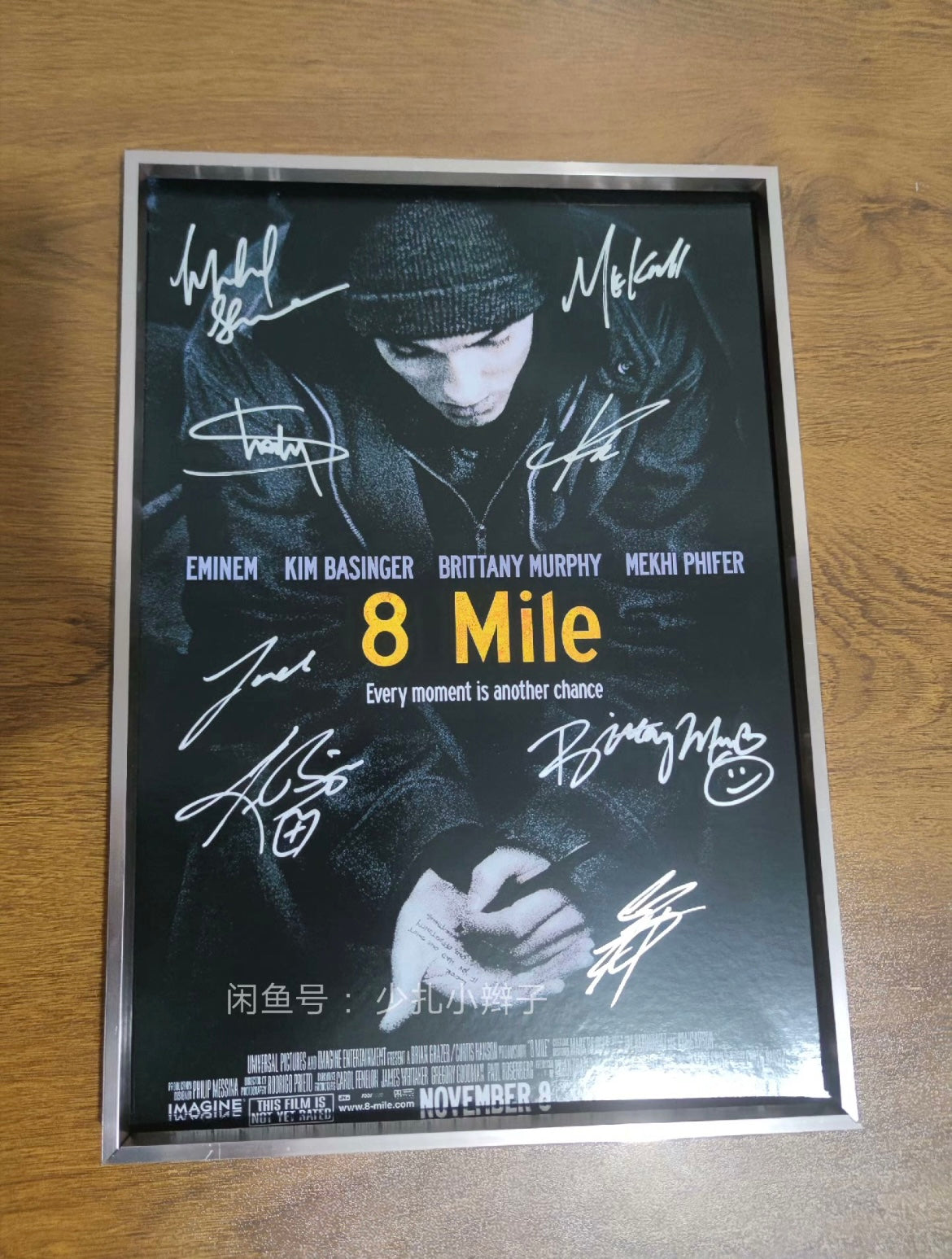 Eminem 8 Mile Signed Poster (30x42cm)