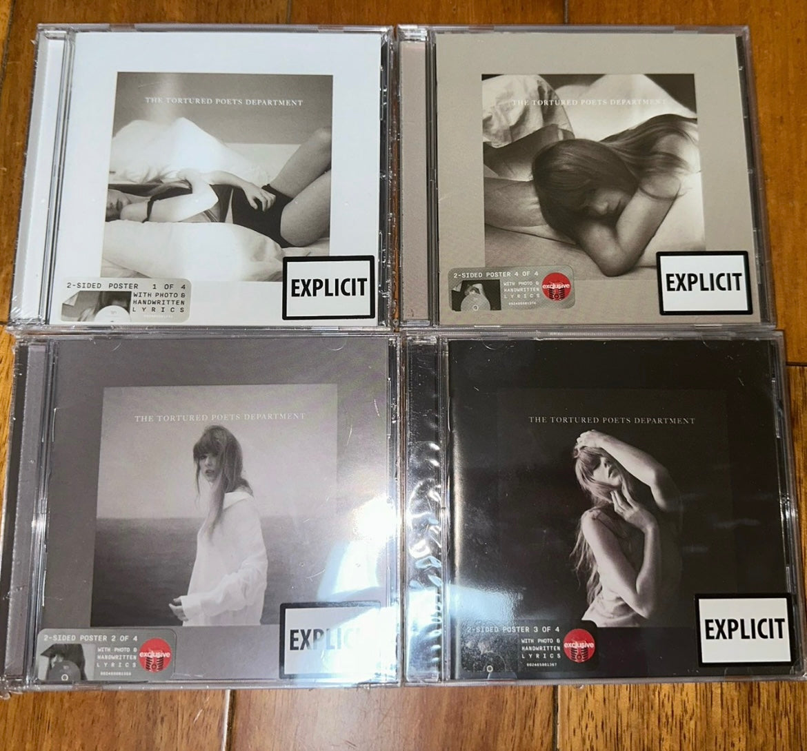 Taylor Swift - The Tortured Poets Department (Set of 4 CDs)