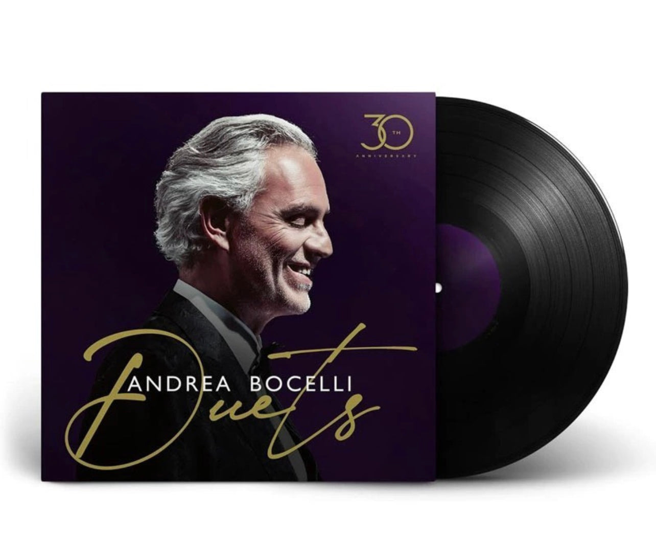 Andrea Bocelli Duets 30th Anniversary Vinyl LP 黑膠唱片