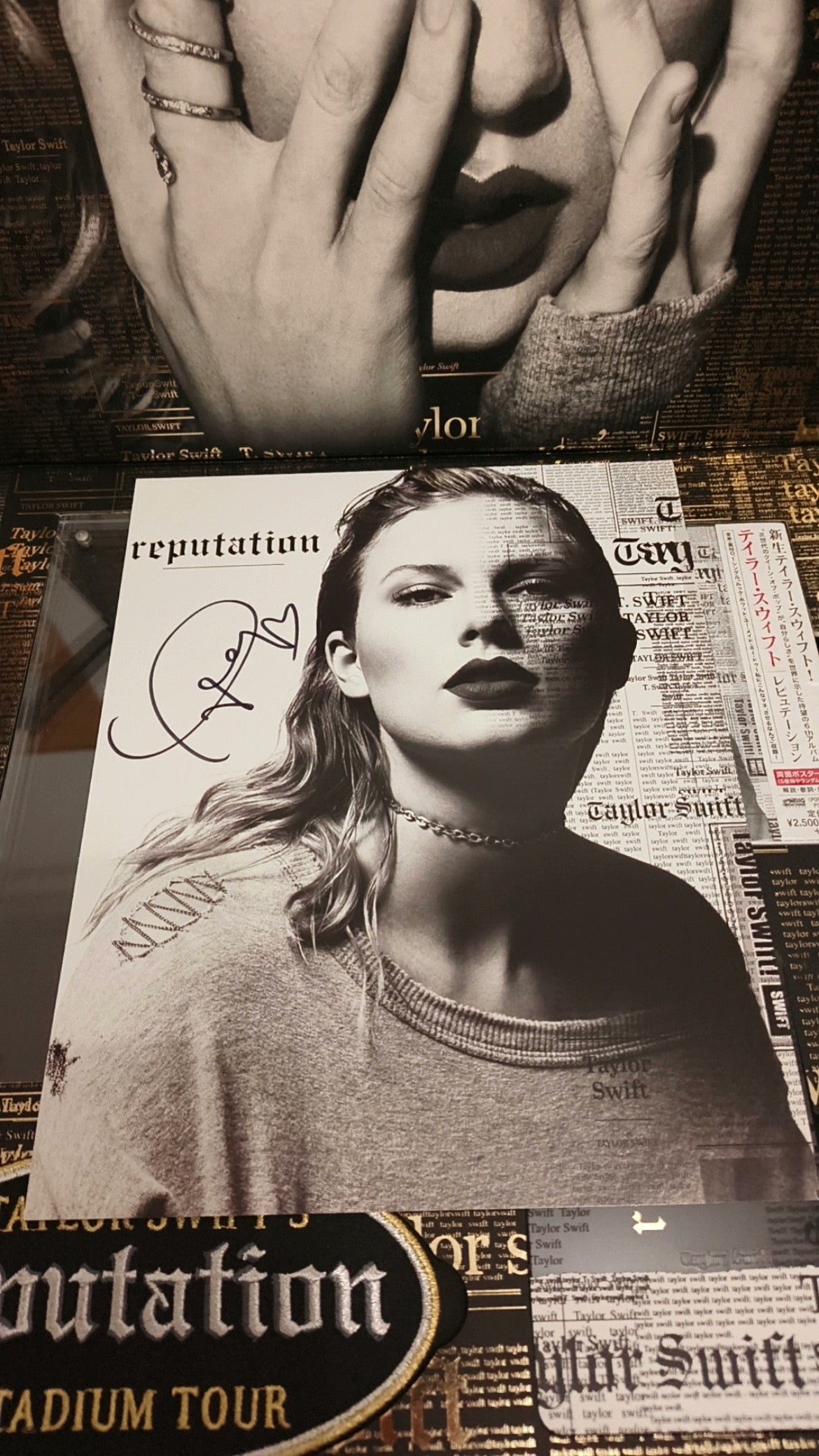 Taylor Swift - Reputation Signed Poster