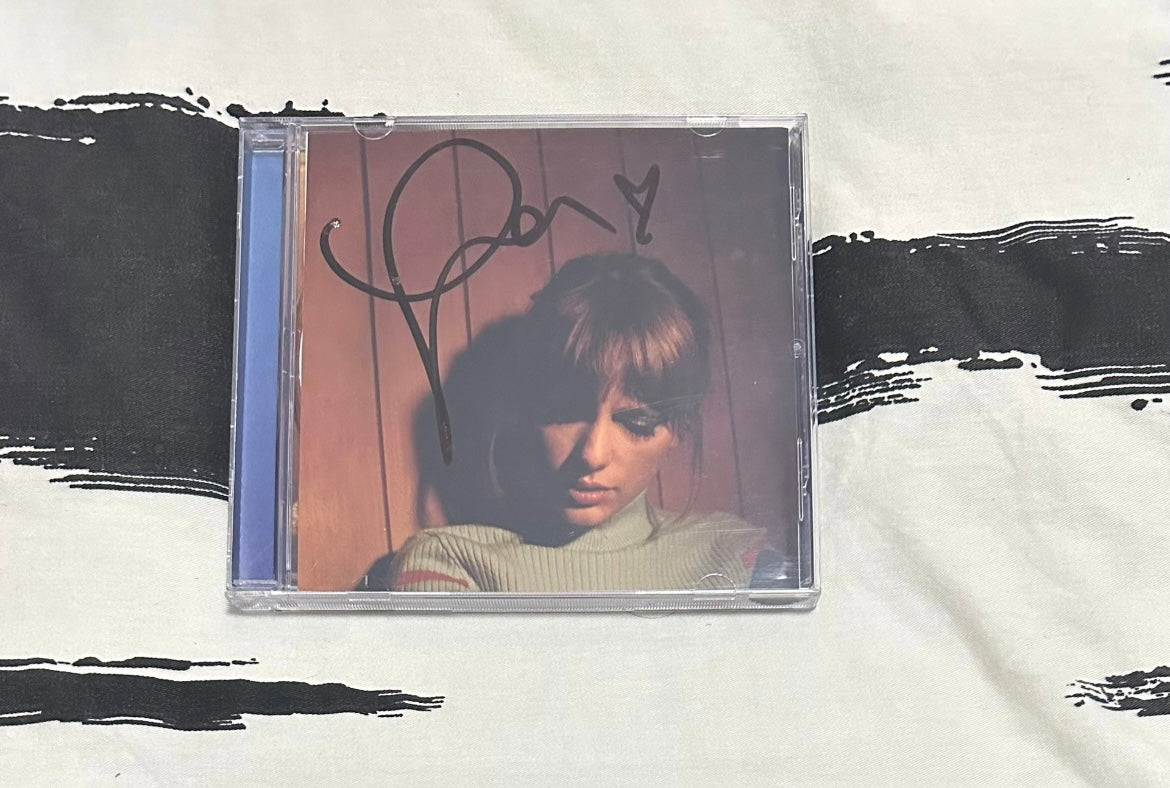 Taylor Swift Midnights Signed CD (Blue Version)