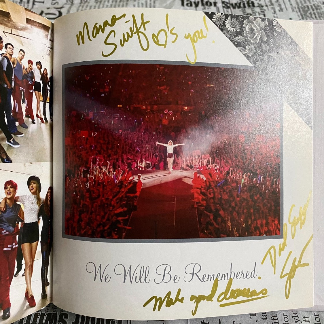 Taylor Swift – Club Red Signed Photo Album