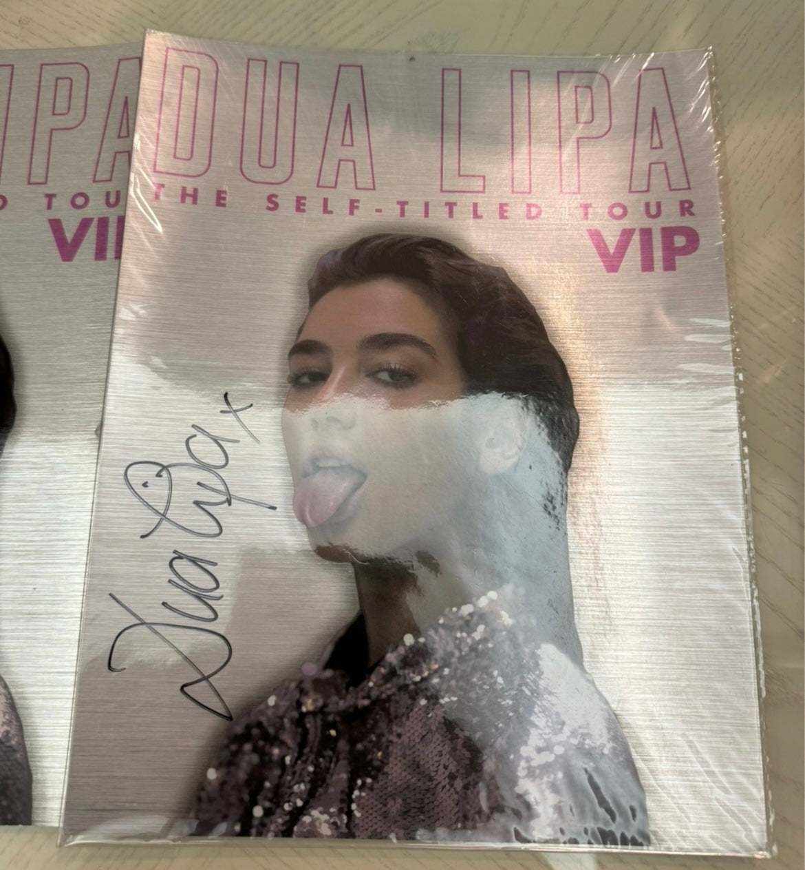 Dua Lipa - Signed VIP Tour Poster