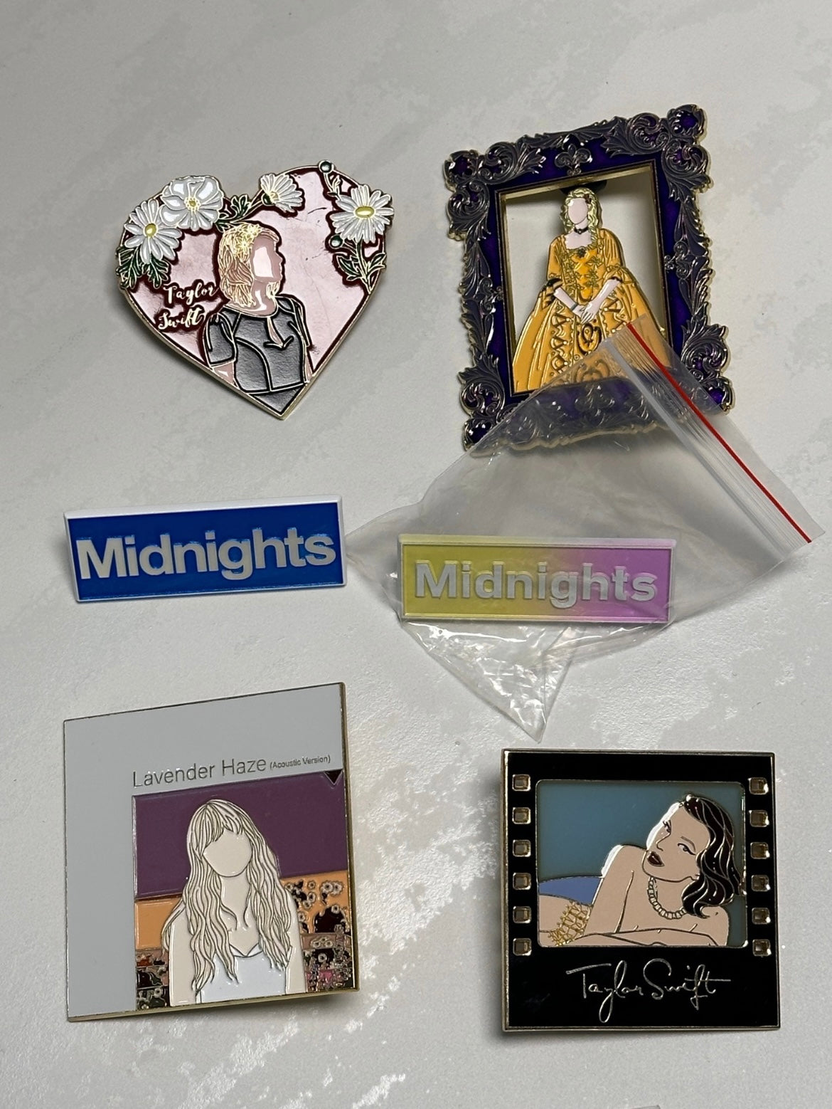 TaylorSwift Metal Badges Collection 泰勒絲金屬徽章收藏套組