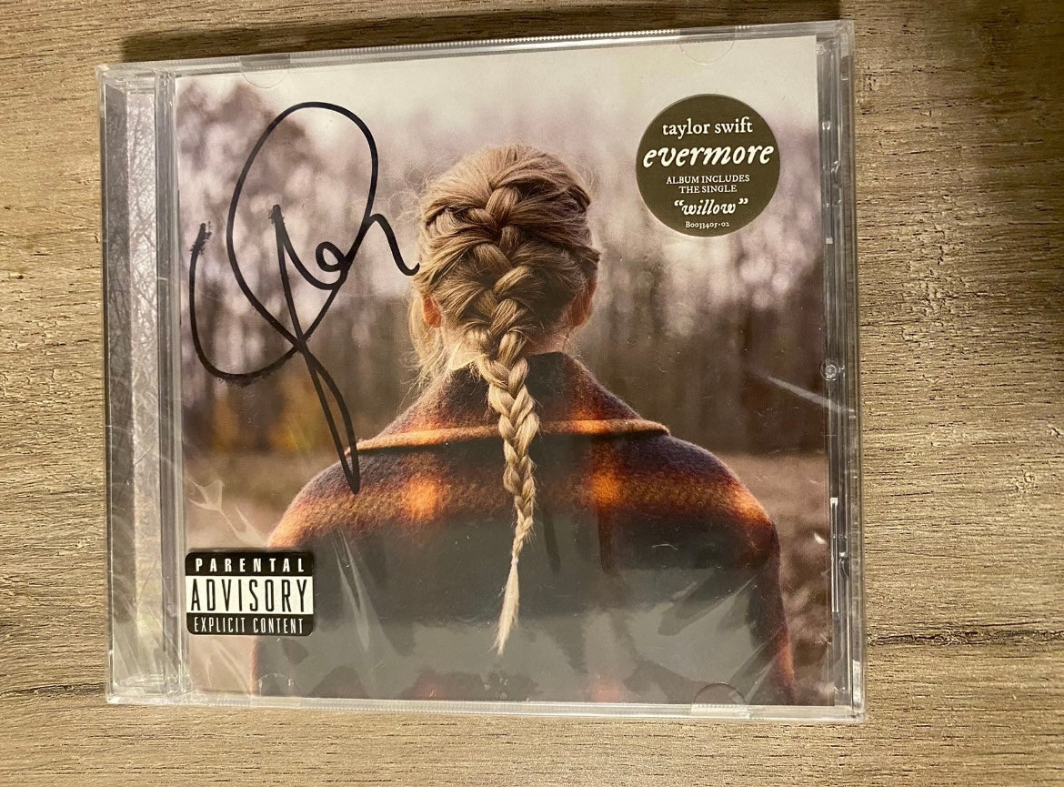 Taylor_Swift_Evermore_Signed_CD_Limited_Edition