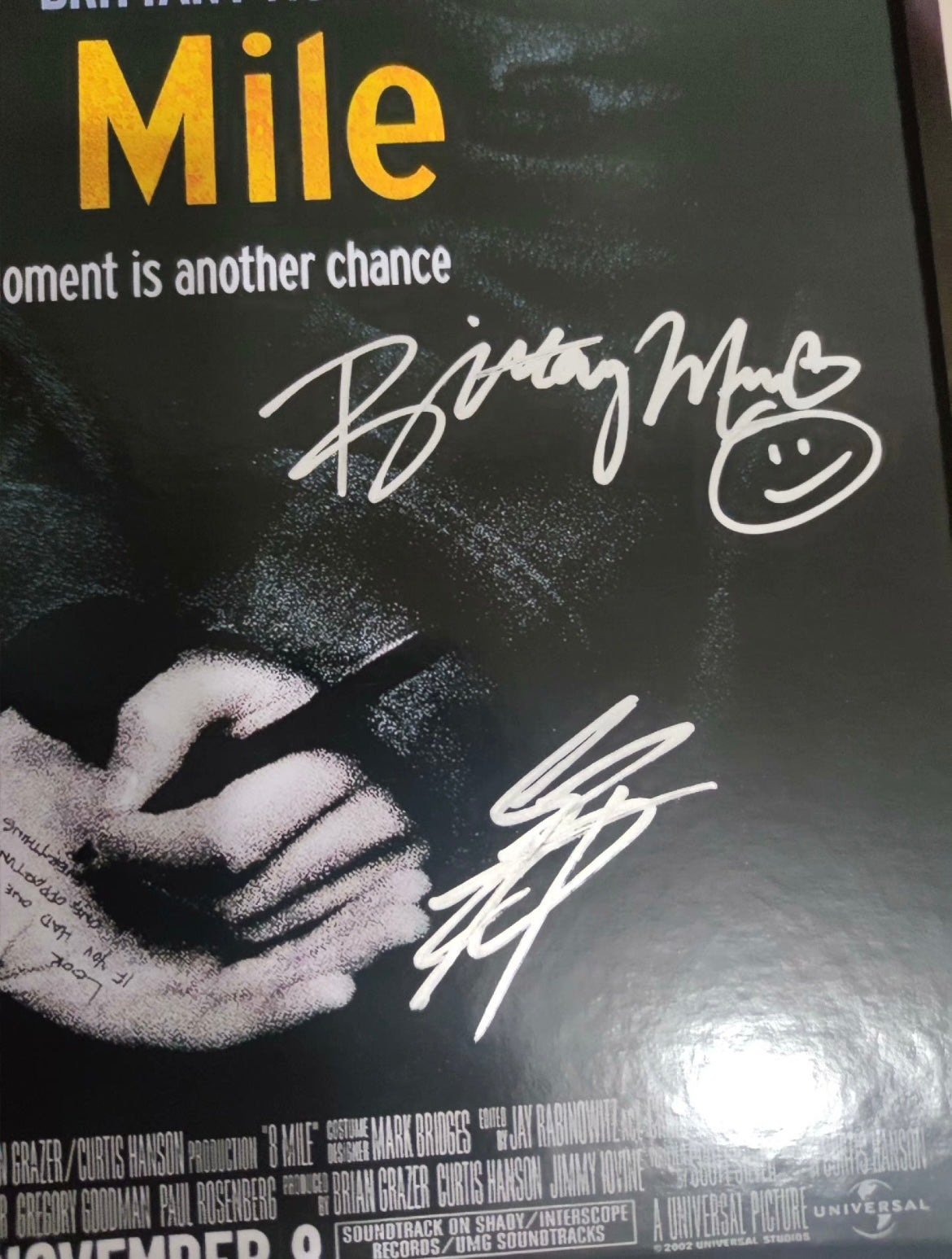 Eminem 8 Mile Signed Poster (30x42cm)