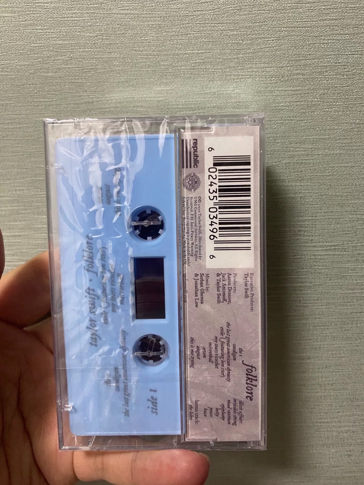 [SAME AS SEEN] Taylor Swift - folklore Cassette (US Edition)