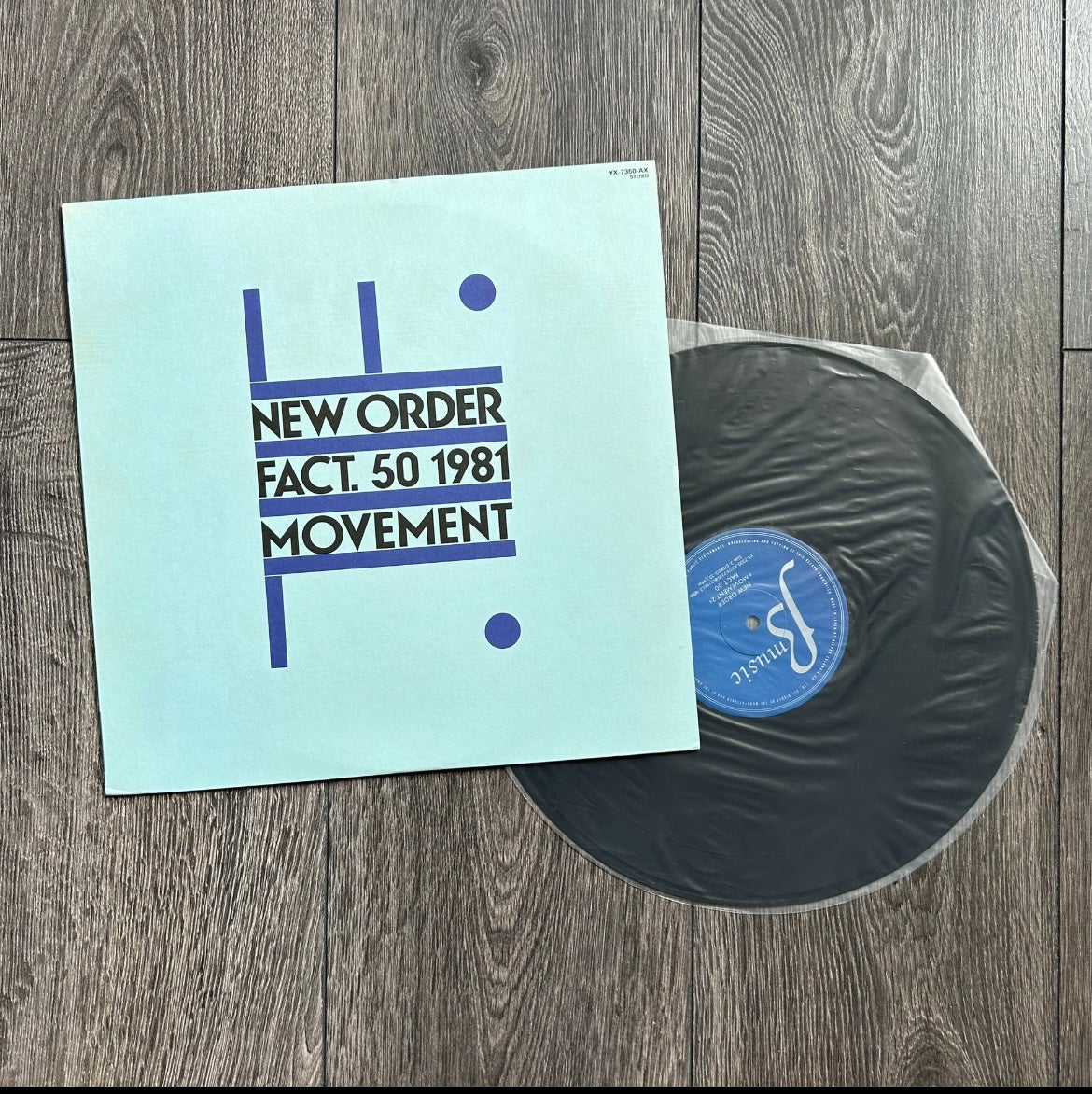 New Order - Movement (LP, Album) (Very Good Plus (VG+))