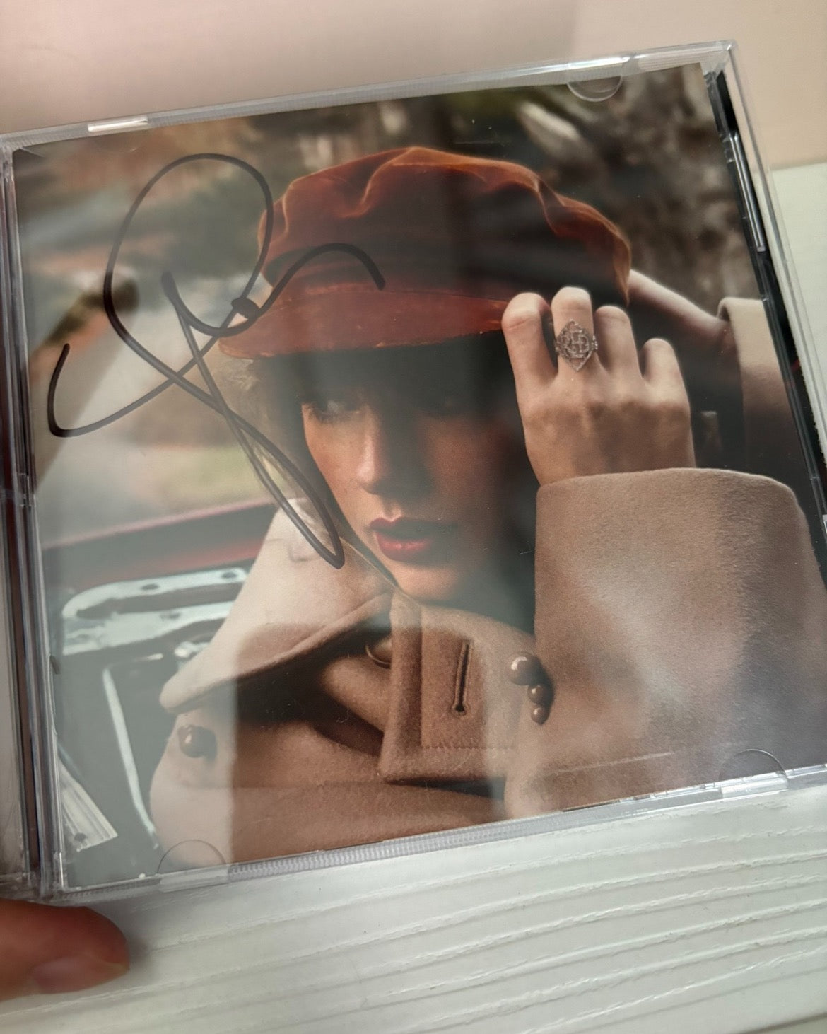 Taylor Swift - Red (Taylor’s Version) Signed CD (Opened, Case Damaged)