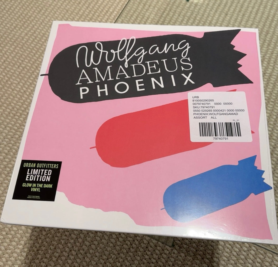 Phoenix - Wolfgang Amadeus Phoenix (LP, Album, Ltd, RE, Glo)