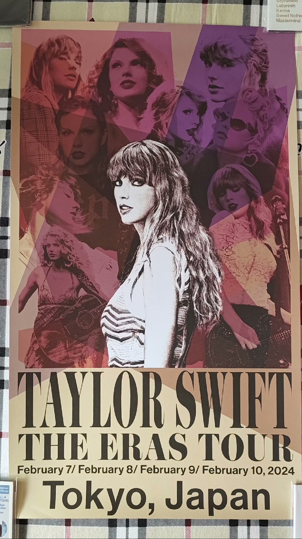 Taylor Swift - The Eras Tour - Japan Concert Limited Edition Poster 日本演唱會限量海報