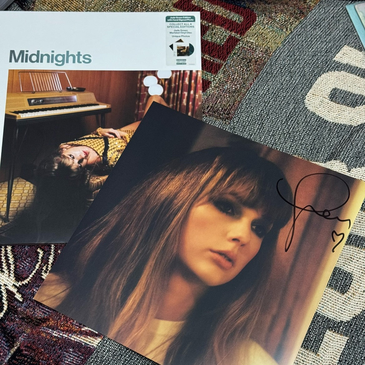 Taylor Swift - Midnights (Signed Jade Green Vinyl Edition)