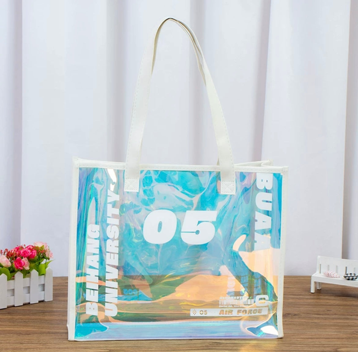 Custom Limited Edition Holographic Tote Bag - Zheng Zhixiang Tour (Second Round)