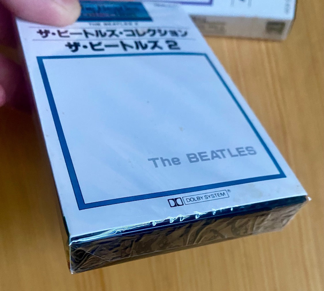 The Beatles – The White Album (Japan Cassette Tape, 2-Tape Set, Near Mint & Sealed) 🎵🔥