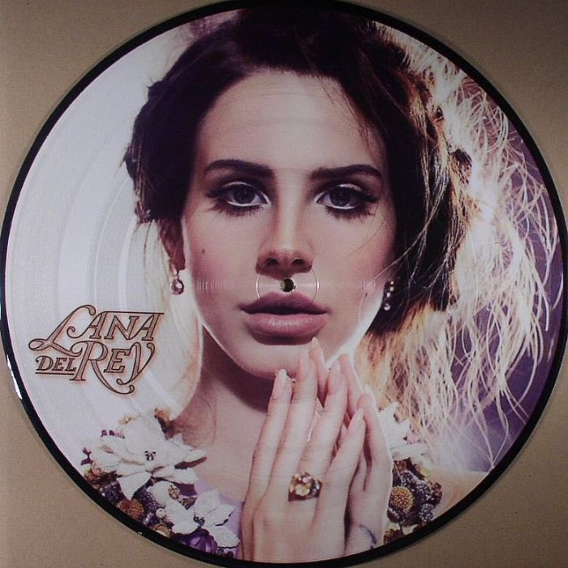 [SAME AS SEEN] Lana Del Rey Ride/Blue Velvet Limited Edition Picture Disc (Cover 2)