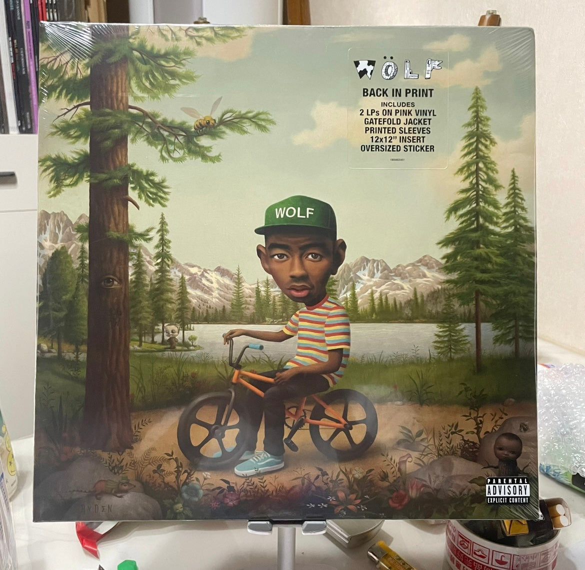 Tyler, The Creator - Wolf (2xLP, Album, RP, Pin)