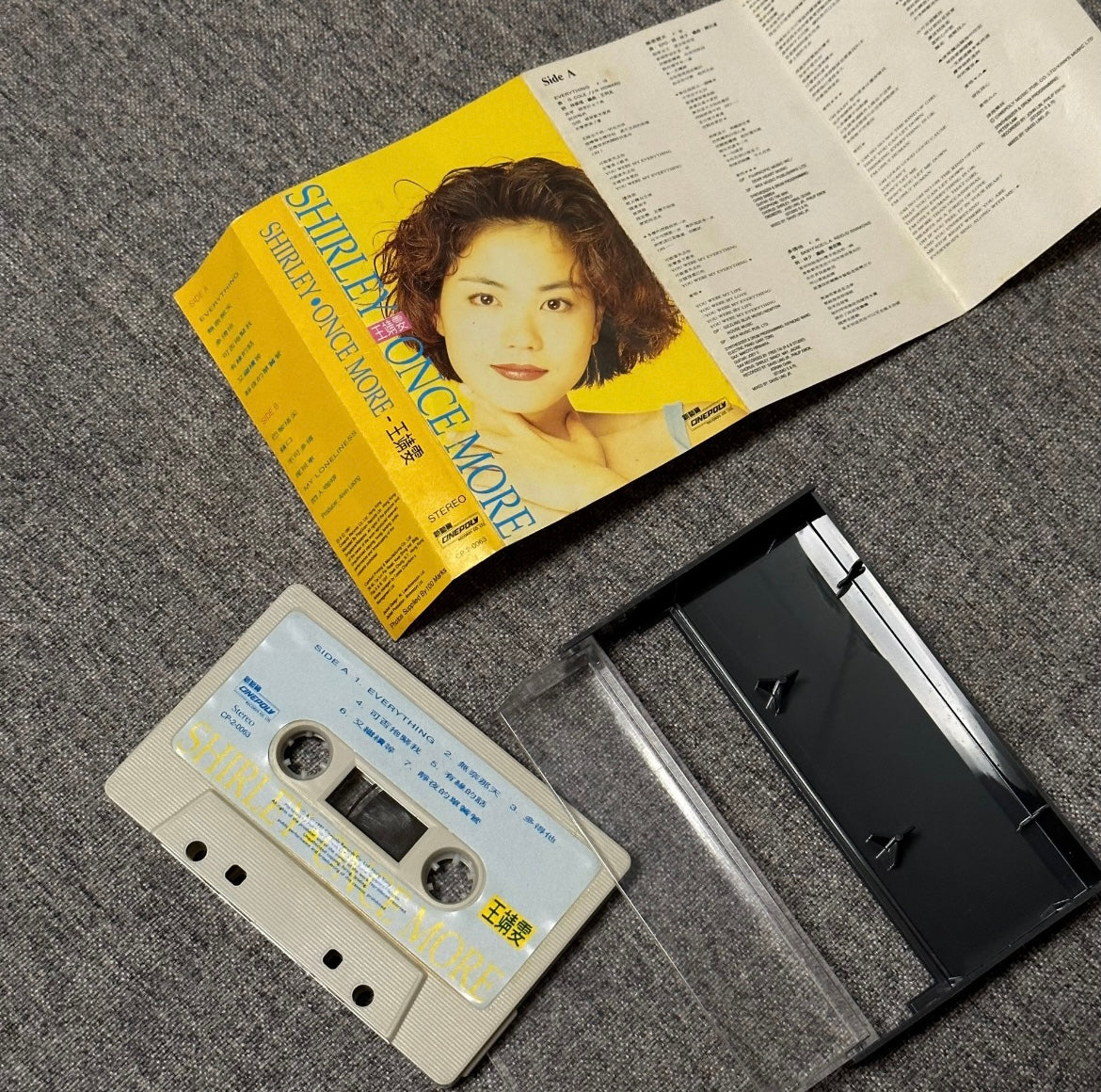 Faye Wong – Shirley Once More (Hong Kong Cassette)