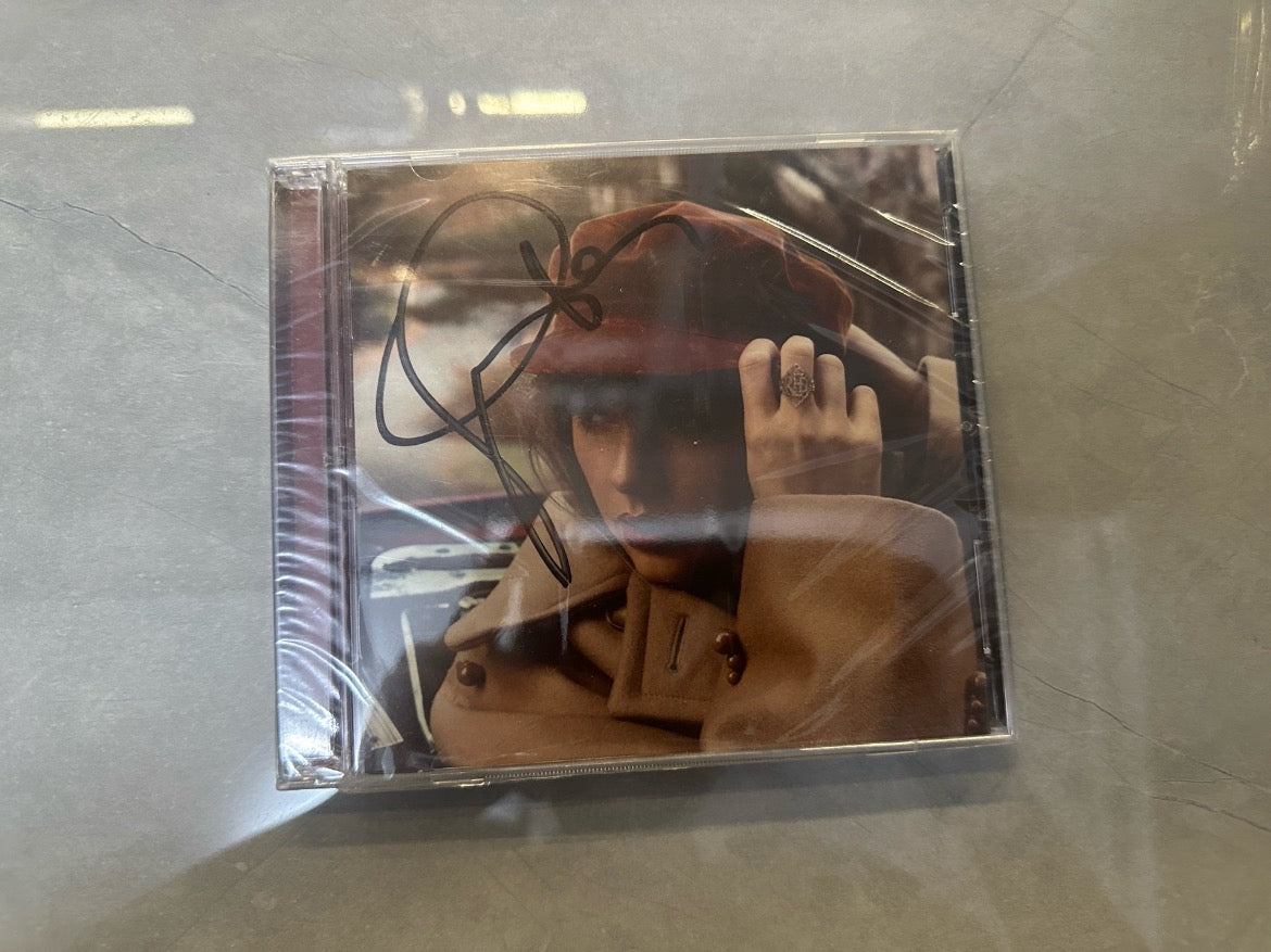 Taylor Swift RED Signed CD (Re-recorded Version)