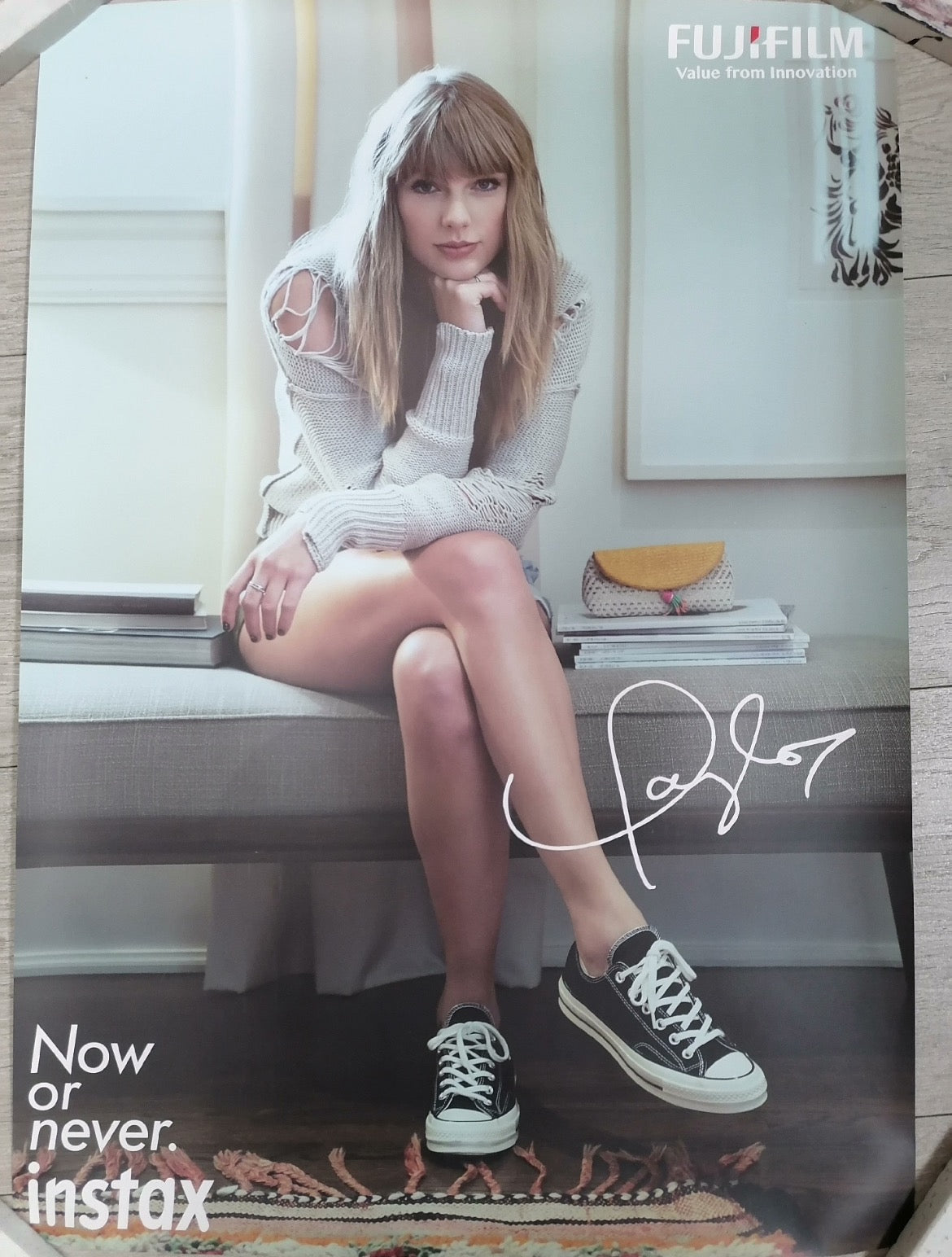 Taylor Swift - Fujifilm Instax Collaboration Poster